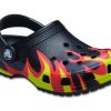 Crocs (PS) Classic Flame Broiled Clog “Black Red Green” 206629-0X9