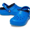 Crocs (PS) Classic Lined Clog “Blue” 207010-4KZ