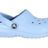 Crocs (PS) Classic Lined Clog “Light Blue” 207010-4NS