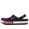 Crocs (PS) Corcband Bold Logo Minimalistic Casual Blue Red Sandals “Blue Red” 206022-4CC