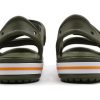 Crocs (PS) Flat Casual Army Green Sandals 14854-309
