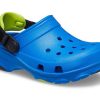 Crocs (PS) Flat Heel Blue Sandals 207011-4JL