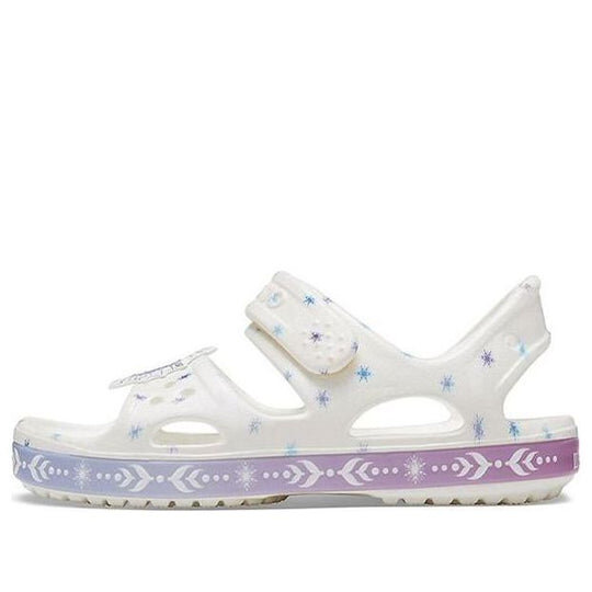 Crocs (PS) Funny Frozen White Sandals 206172-100 Crocs (PS) Funny Frozen White Sandals 206172-100