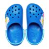 Crocs (PS) Funny Shark Small Crocs Outdoor Flat Heel Beach Sports Blue Sandals 206704-4JL