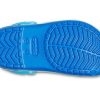 Crocs (PS) Funny Shark Small Crocs Outdoor Flat Heel Beach Sports Blue Sandals 206704-4JL
