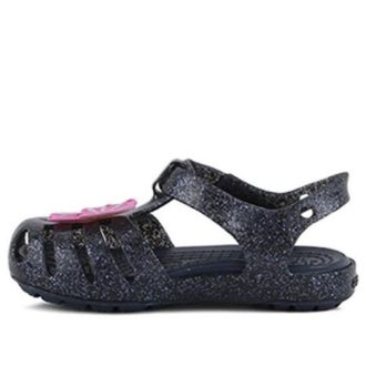 Crocs (PS) Lightweight Wear-Resistant Cozy Sports Blue Sandals 204529-410