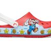 Crocs (PS) Nintendo x Classic Lights Clog “Fun Lab – Super Mario” 206438-8C1
