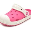 Crocs (PS) Small Crocs Outdoor Flat Heel Sports Pink Sandals 202282-6MI Crocs (PS) Small Crocs Outdoor Flat Heel Sports Pink Sandals 202282-6MI