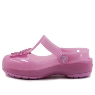 Crocs (PS) Small Crocs Pink Sandals 205044-6I2