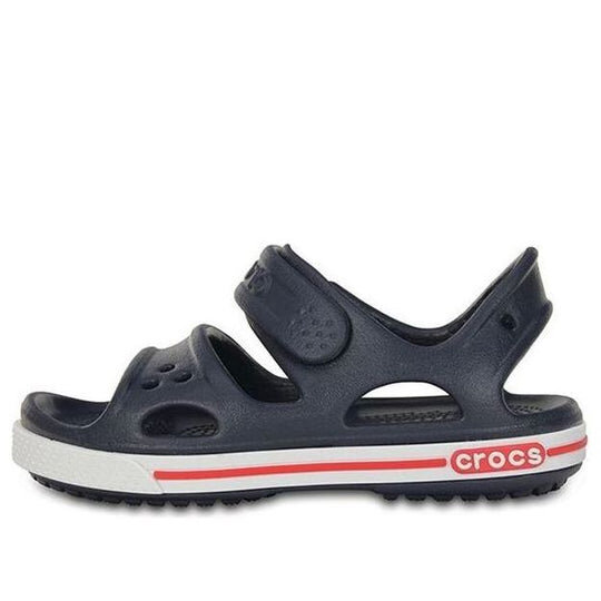 Crocs (PS) Velcro Flat Sports Deep Blue Sandals 14854-462 Crocs (PS) Velcro Flat Sports Deep Blue Sandals 14854-462