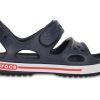 Crocs (PS) Velcro Flat Sports Deep Blue Sandals 14854-462 Crocs (PS) Velcro Flat Sports Deep Blue Sandals 14854-462