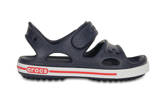 Crocs (PS) Velcro Flat Sports Deep Blue Sandals 14854-462 Crocs (PS) Velcro Flat Sports Deep Blue Sandals 14854-462