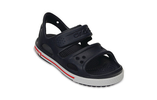 Crocs (PS) Velcro Flat Sports Deep Blue Sandals 14854-462 Crocs (PS) Velcro Flat Sports Deep Blue Sandals 14854-462