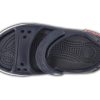Crocs (PS) Velcro Flat Sports Deep Blue Sandals 14854-462 Crocs (PS) Velcro Flat Sports Deep Blue Sandals 14854-462