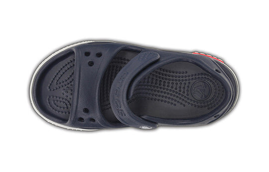 Crocs (PS) Velcro Flat Sports Deep Blue Sandals 14854-462 Crocs (PS) Velcro Flat Sports Deep Blue Sandals 14854-462