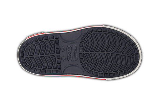 Crocs (PS) Velcro Flat Sports Deep Blue Sandals 14854-462 Crocs (PS) Velcro Flat Sports Deep Blue Sandals 14854-462