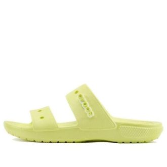 Crocs Soft Sole Cozy Sports Unisex Yellow Sandals 206761-3U4