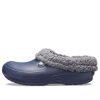 Crocs Stay Warm Cozy Wear-Resistant Sports Unisex Blue Sandals 204563-4HE