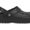 Crocs Stay Warm Wear-Resistant Cozy Sports Unisex Black Sandals 204563-060