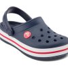 Crocs (TD) Crocs Crocband Clogs “Navy White” 207005-485