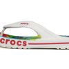 Crocs Tie Dye Pattern Flip-Flops Slippers White Unisex “White” 206358-94S