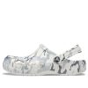 Crocs Unisex Bayaband Sandals – White Camo “Gray White” 206230-1D3