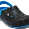 Crocs Wear-Resistant Lightweight Cozy Sports Unisex Black Blue Sandals “Black Blue” 205237-49S