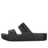 Crocs (WMNS) Baya Platform Sandals “Core Black” 208188