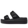 Crocs (WMNS) Brooklyn Croco Shine Buckle “Black” 209361
