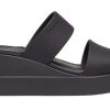 Crocs (WMNS) Brooklyn Lightweight Black Sandals 206219-060