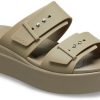 Crocs (WMNS) Brooklyn Low Wedge Sandal “Beige” 207431-260