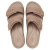 Crocs (WMNS) Brooklyn Sandal Low Wedge “Latte” 207431-2Q9