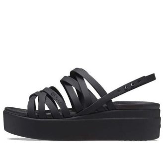 Crocs (WMNS) Brooklyn Strappy Black Sandals 206751-001