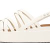 Crocs (WMNS) Brooklyn Strappy White Sandals 206751-159