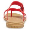 Crocs (WMNS) Casual Flame Red Slippers 206108-8C1