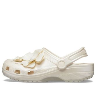 Crocs (WMNS) Classic Clog 3d Flower White Sandals 205587-159 Crocs (WMNS) Classic Clog 3d Flower White Sandals 205587-159