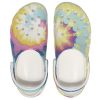 Crocs (WMNS) Classic clog clouds Tie Dye Printing Lightweight Cozy Sports Sandals Pink Blue 207151-94S