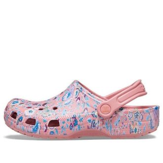 Crocs (WMNS) Classic Clog Liberty London Beach Pink Sandals 206447-9A5 Crocs (WMNS) Classic Clog Liberty London Beach Pink Sandals 206447-9A5