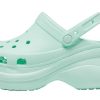 Crocs (WMNS) Classic Clog Retro Thick Sole Sandals Mint Green 206302-3TI