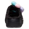Crocs (WMNS) Classic Cozy Daisy Clogs “Black Multi” 209240-001