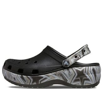 Crocs (WMNS) Classic Crush Disco Clog “Black” 208123-0C4