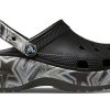 Crocs (WMNS) Classic Crush Disco Clog “Black” 208123-0C4
