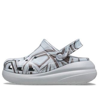 Crocs (WMNS) Classic Crush Disco Clog “Clear Bue” 208121-0ZT