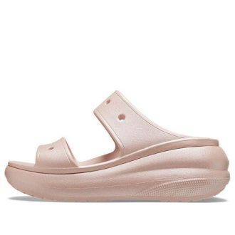 Crocs (WMNS) Classic Crush Shimmer “Pink” 208602-6TY