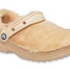 Crocs (WMNS) Classic Fur Sure Clogs “Chai” 207303-212