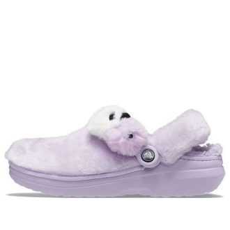 Crocs (WMNS) Classic Fur Sure Singles Day Clog Sandal “Lila” 208439-530