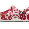 Crocs (WMNS) Classic Holiday Sweater Graphic “Red White” 209237-90H