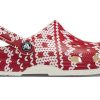 Crocs (WMNS) Classic Holiday Sweater Graphic “Red White” 209237-90H