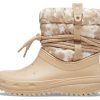 Crocs (WMNS) Classic Neo Puff Luxe Boots “Beige White” 207312-2E9