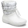 Crocs (WMNS) Classic Neo Puff Luxe Boots “White Grey” 207312-1CR